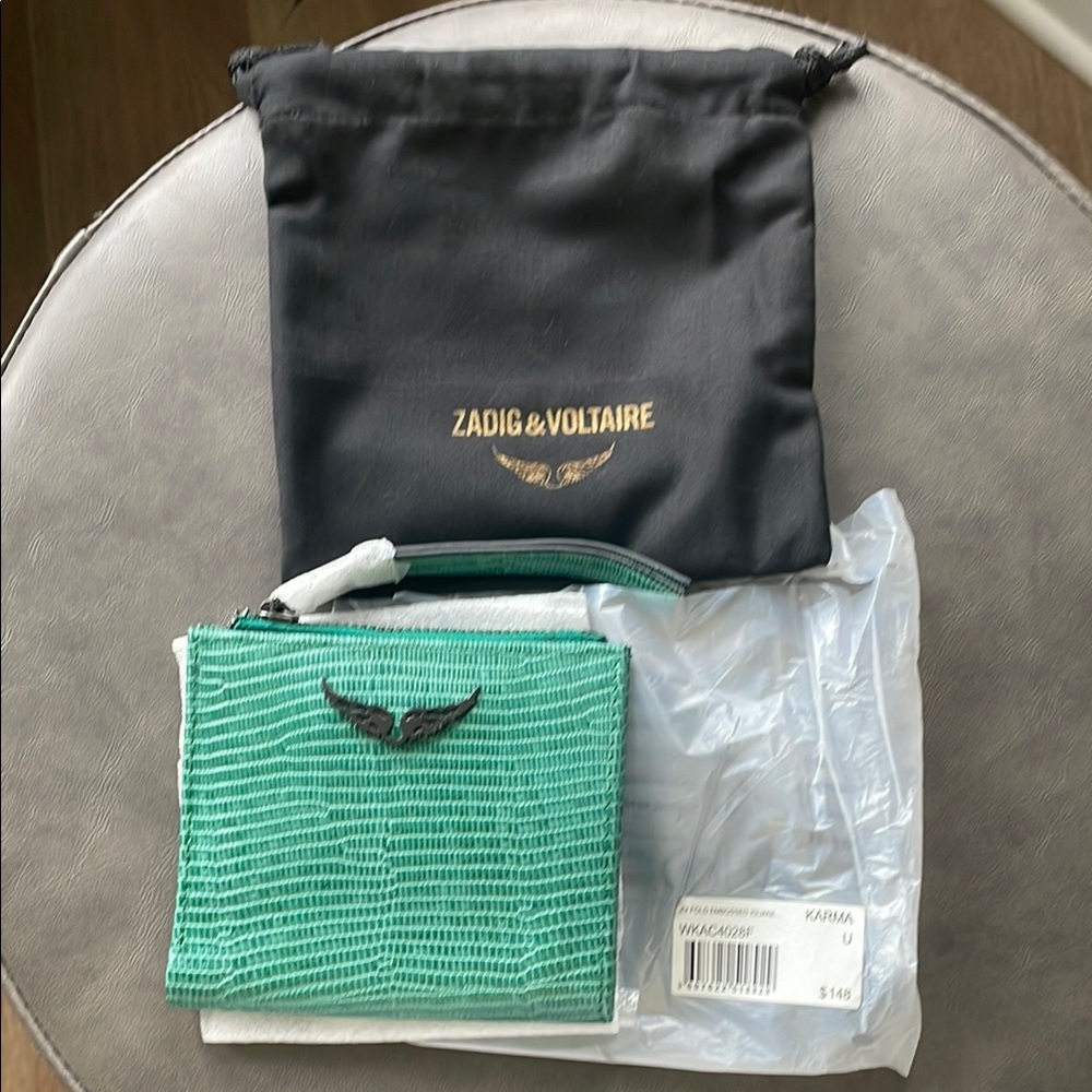 Zadig & Voltaire Green Wallet